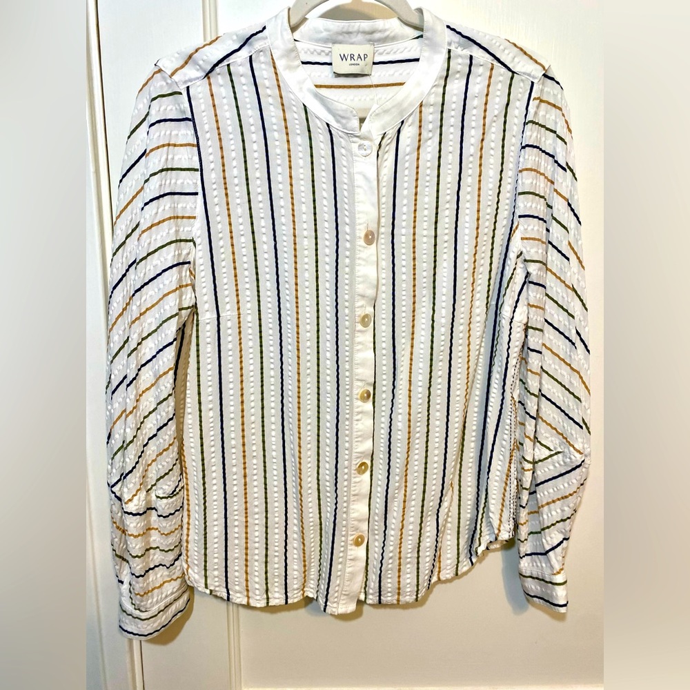 Wrap London Stripe Blouse